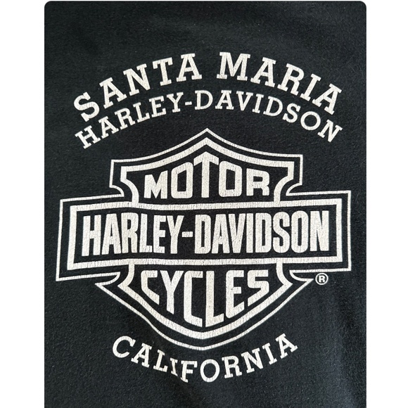Vintage 2002 Harley Davidson • Santa Maria, California Sleeveless Tee - 2XL - Picture 5 of 5